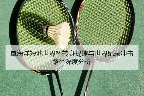 覃海洋短池世界杯转身提速与世界纪录冲击路径深度分析